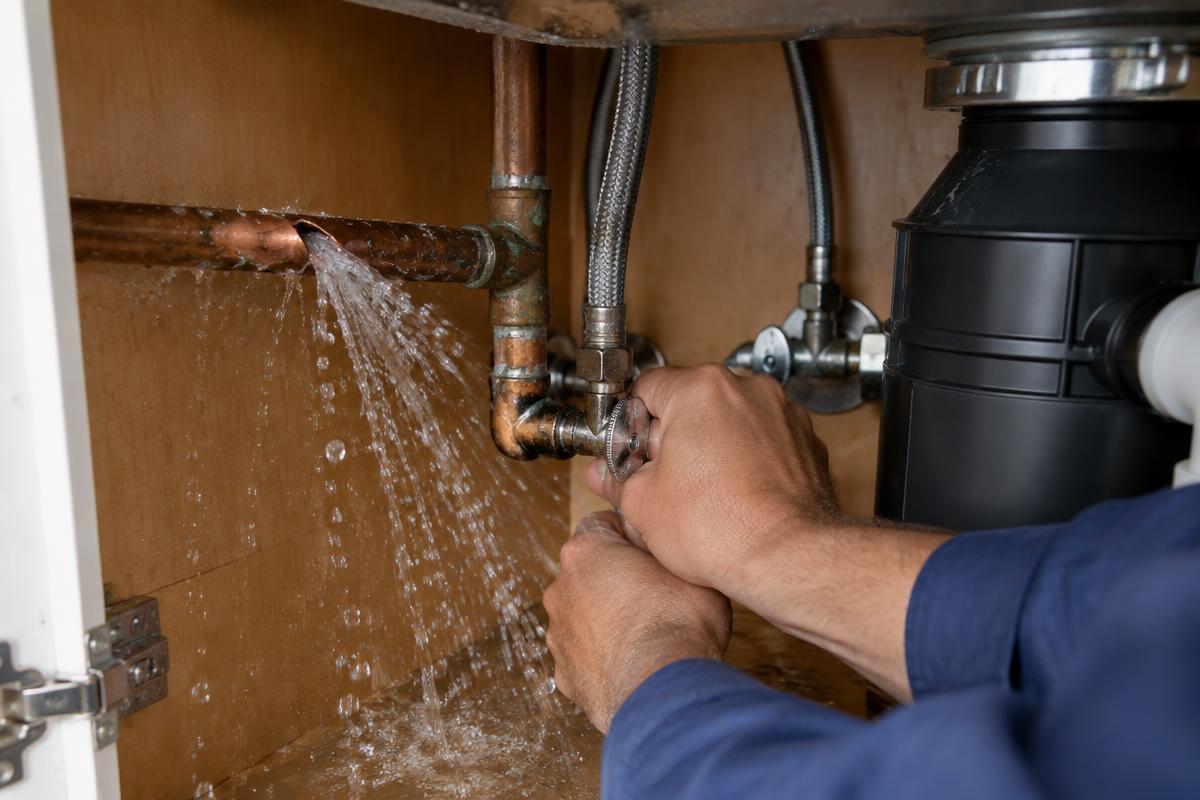Burst Pipe Water Damage Cleanup in Hamilton
